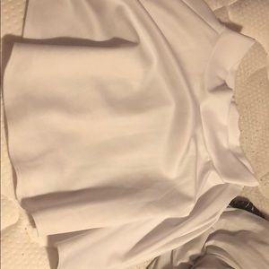 White 2X skirt